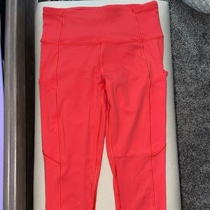Lululemon fast and free leggings